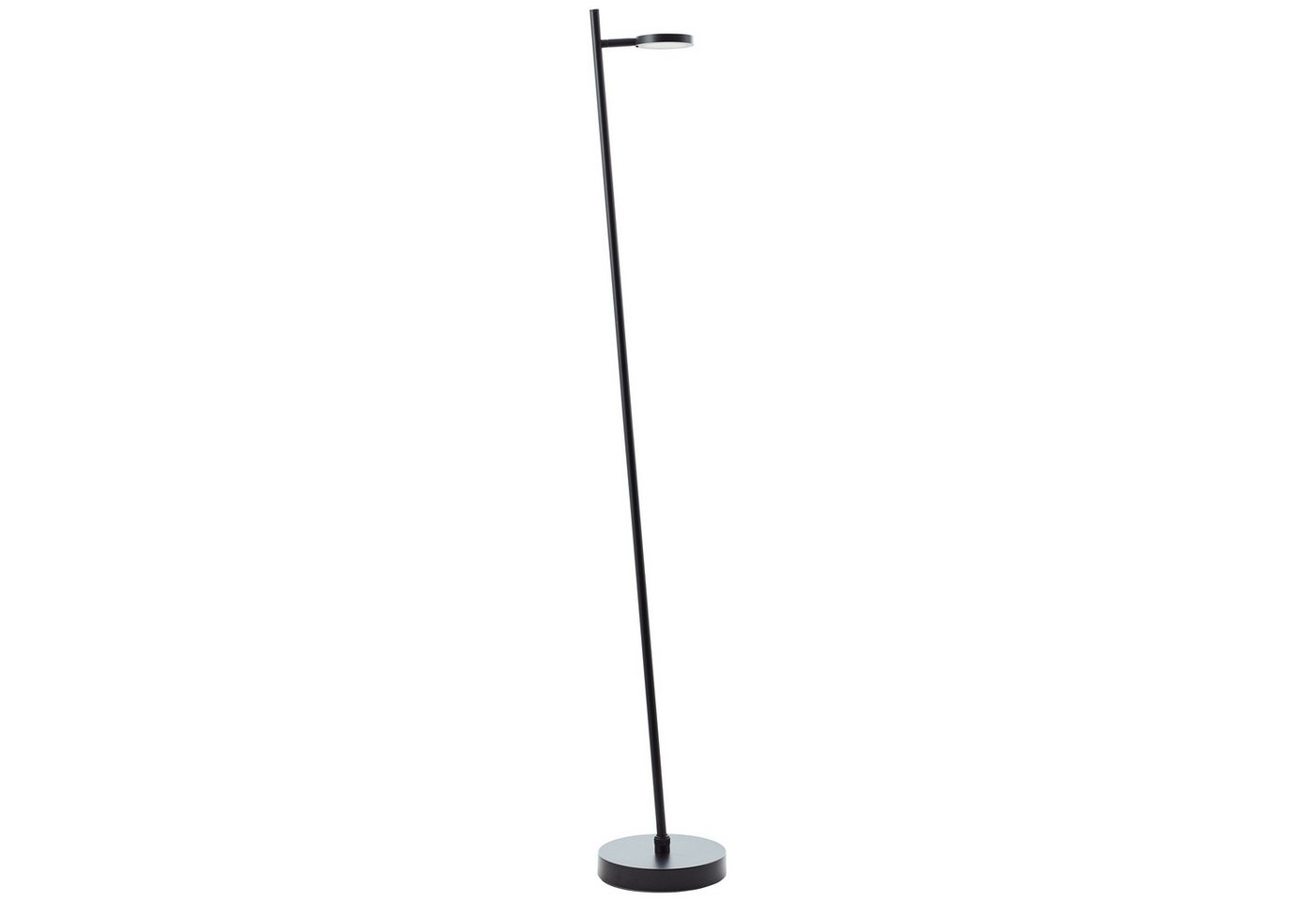 Brilliant LED Stehlampe Pesso, Dimmfunktion, LED fest integriert, Warmweiß, 135 x 25 x 20 cm, 600 lm, 3000 K, 3-Stufen dimmbar, schwenkbar, Metall Bild 4