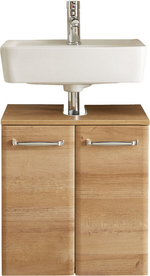 Saphir Waschbeckenunterschrank Quickset 318, mit zwei Türen, 60cm breit (1-St) Bild 2