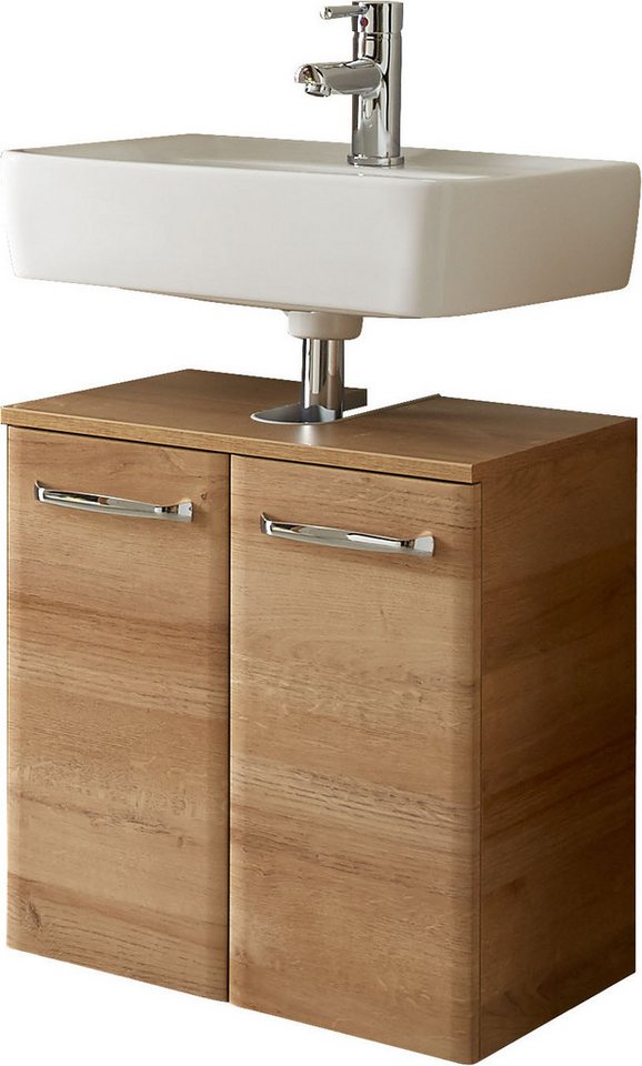 Saphir Waschbeckenunterschrank Quickset 318, mit zwei Türen, 60cm breit (1-St) Bild 4