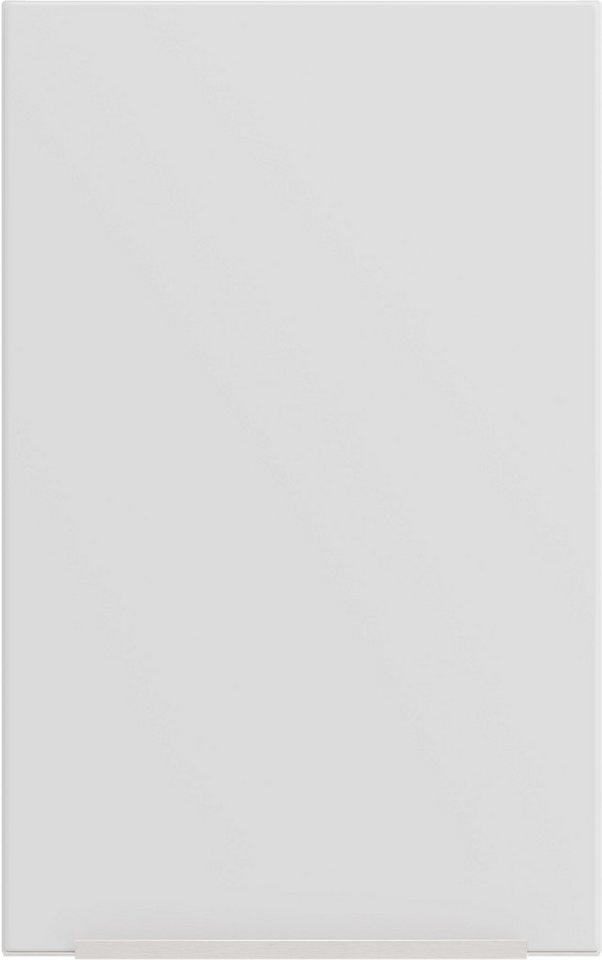 welltime Hängeschrank TRIENT, Hängeschrank 40 cm, gedämpfte Scharniere (Maße (B/H/T): ca. 40/64/20 cm) matt weiß, gedämpfte Tür, verstellbare Einlegeböden