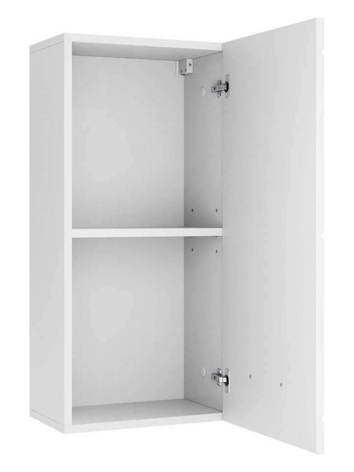 OTTO home Hängeschrank Föhr, Badschrank, Badezimmerschrank, Badmöbel Breite 36,4 cm, 1 Tür, minimalistisch, zeitlos, hochglänzend Bild 3