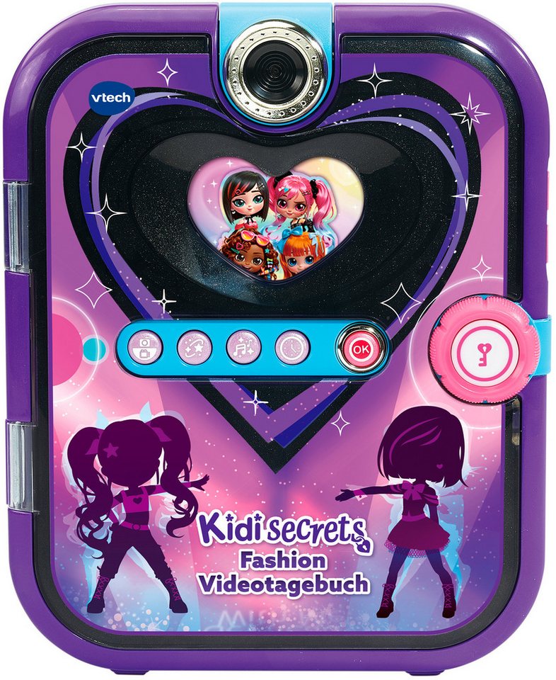 Vtech® Elektronisches Tagebuch KidiSecrets Fashion Videotagebuch, mit Gesichtserkennung und einen 4-stelligen Zahlencode Bild 3
