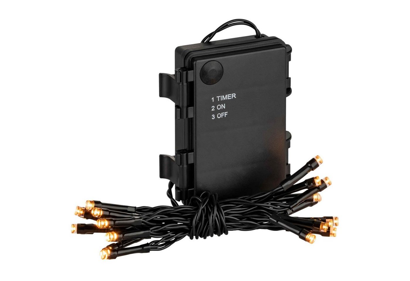 Coen Bakker Deco BV LED-Lichterkette Led Lights, Batterie außen 20 LED Classic warm 1,4m Timer Bild 4