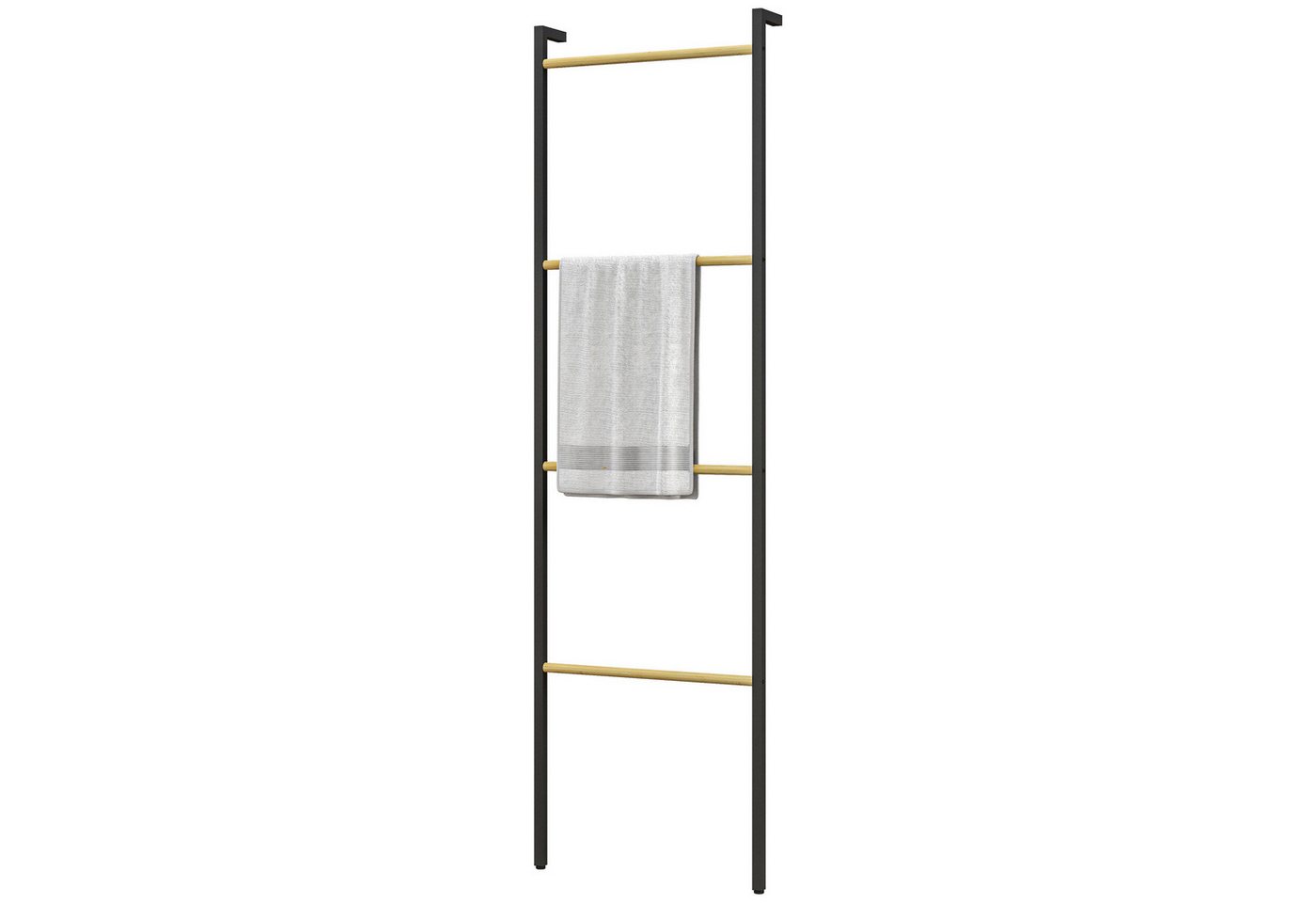 furnicato Handtuchständer Freistehender Handtuchhalter 49L x 5,5B x 167,5H cm Bild 3