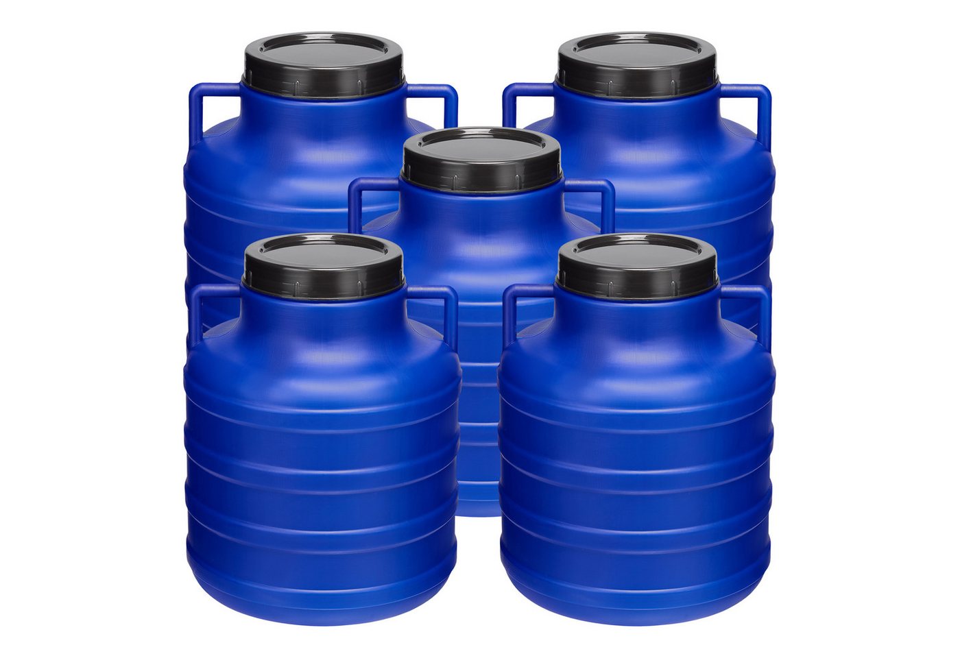 Garronda Regentonne Set 5 Liter Futtertonne BPA-frei Universalfass Fass GD-0125, 5 l, (5-tlg), BPA-Frei