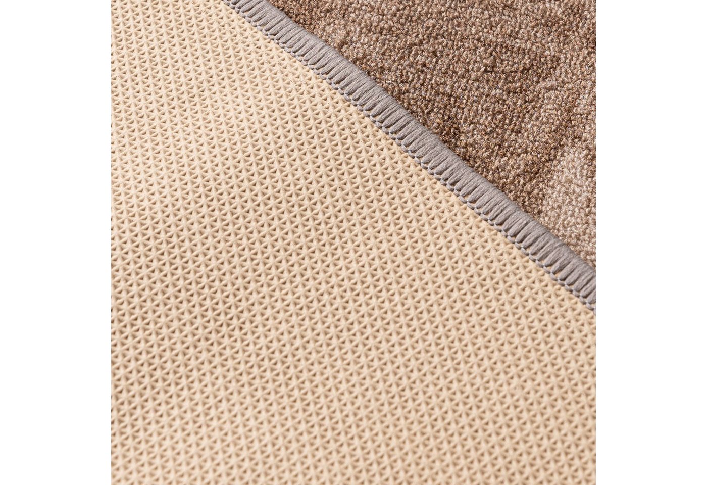 Mazovia Läufer Retro Geometrisch Beige Creme Flur, Schlafzimmer, Diele, Fußbodenheizung Bild 3