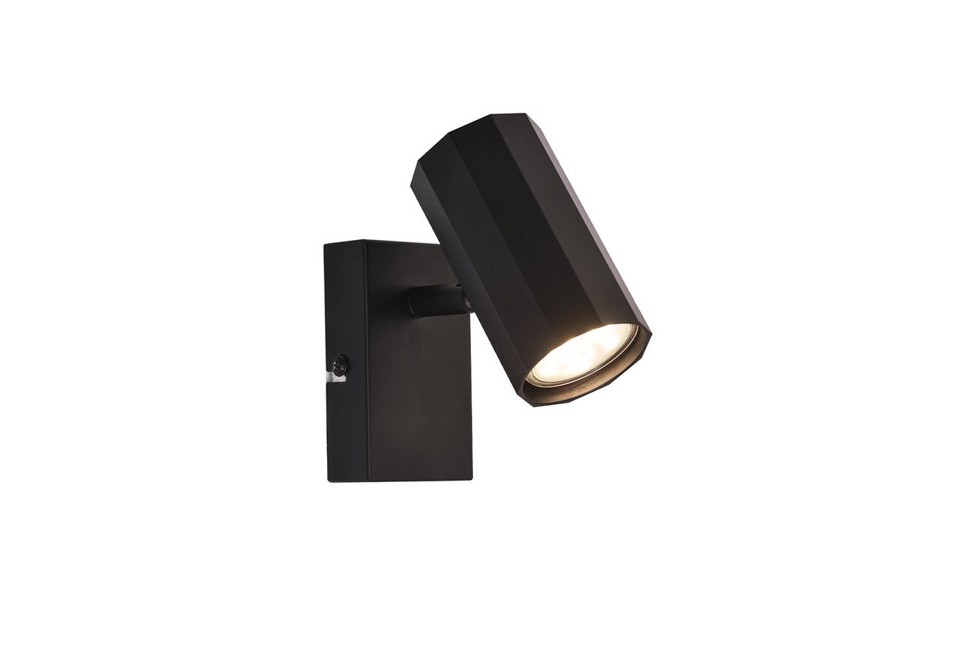 Nettlife Deckenstrahler 1 Flammig Schwarz Deckenstrahler Vintage Metall GU10 Schwenkbar 350°, Schwenkbar 350°, ohne Leuchtmittel, Schwenkbar 350° für Flur Küche Schlafzimmer Arbeitszimmer Bild 3