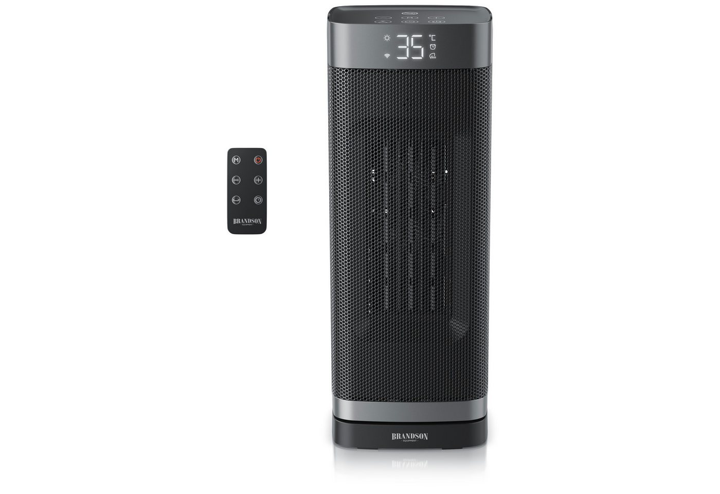 Brandson Heizlüfter Keramikheizlüfter 2000 W, Fernbedienung, Timer, 70° Oszillation, Turm, 2000 W, energiesparend, ECO-Modus, Lüftermodus, 10-35°C, Preisträger 2025 Bild 5