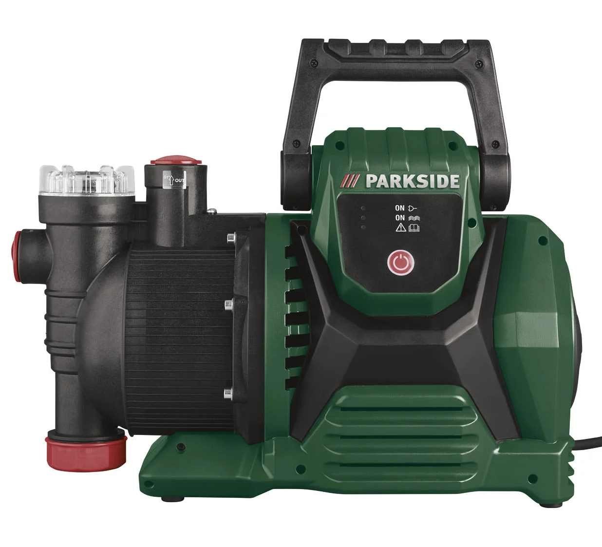 Parkside Wasserpumpe PARKSIDE Haus- und Gartenautomat Wasserpumpe PHGA 1000 W -3300 l/h Bild 2