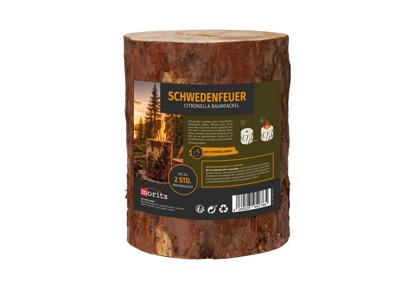 Moritz Feuerstelle Schwedenfeuer Vergessen Sie die Mücken Bild 3