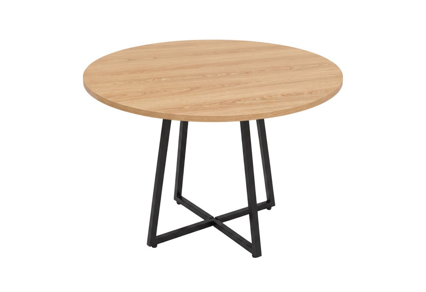 SCENA LIVING Küchentisch Runder Tisch mit Kreuzfuß, Ø 80 cm x 72 cm Bild 5