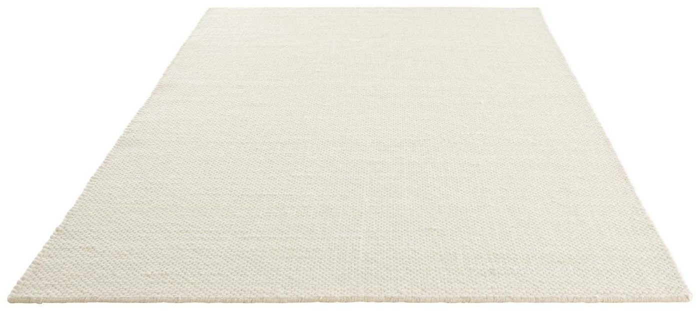 TaCa Home Wollteppich Handgewebter Flachgewebe Woll-Teppich beidseitig verwendbar, rechteckig, Höhe: 5 mm, langlebig Bild 2