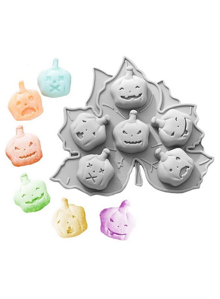 Metamorph Backform Kürbis Silikon Backform - Halloween Keks Minicakes, Halloween Keks Minicakes Bild 3