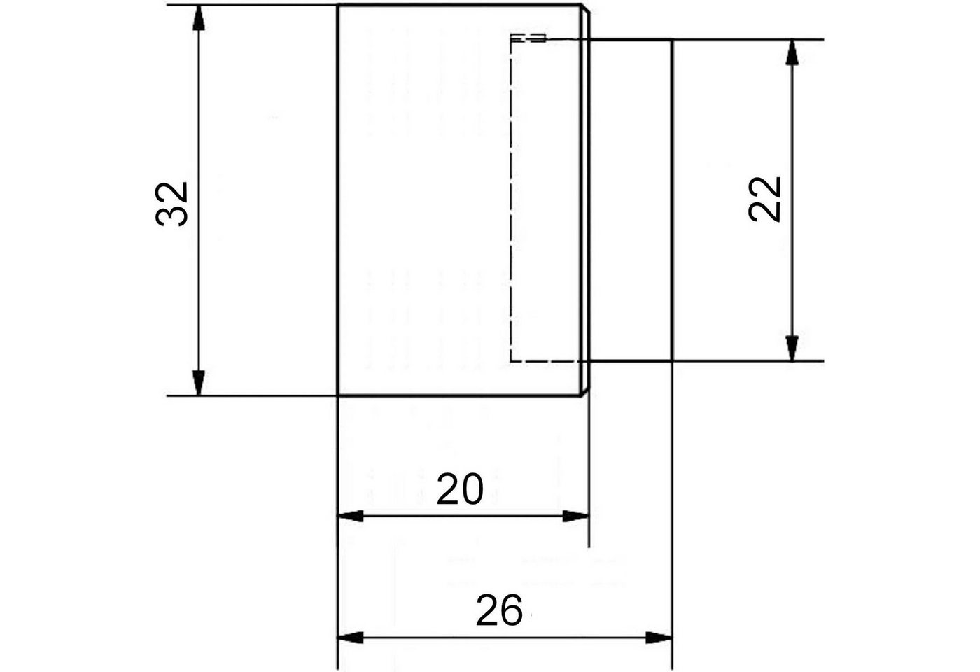 SO-TECH® Wandtürstopper Arkon ø32mm Höhe 20mm Wandtürstopper aus Edelstahl mit Gummi Bild 4