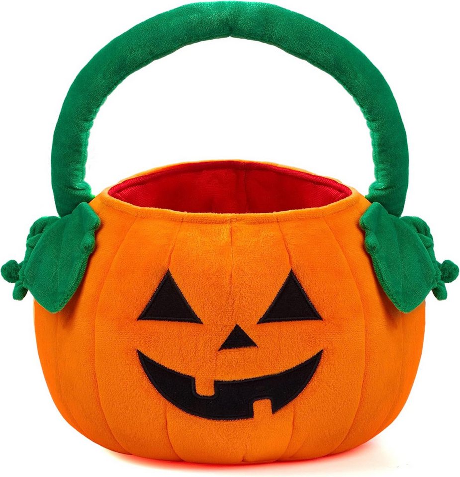 JOYIN Geschenk-Tragetasche JOYIN Halloween Kürbis Plüsch-Tragetasche mit Griff, für Party Bild 2