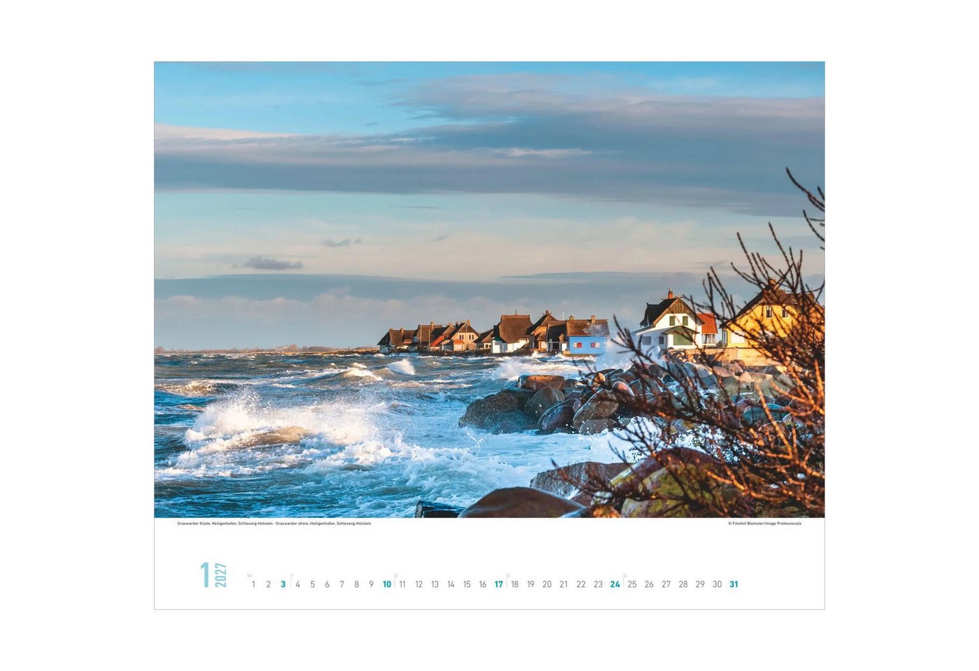 Alpha Edition Wandkalender Faszinierende Ostsee 2027 Bild 3