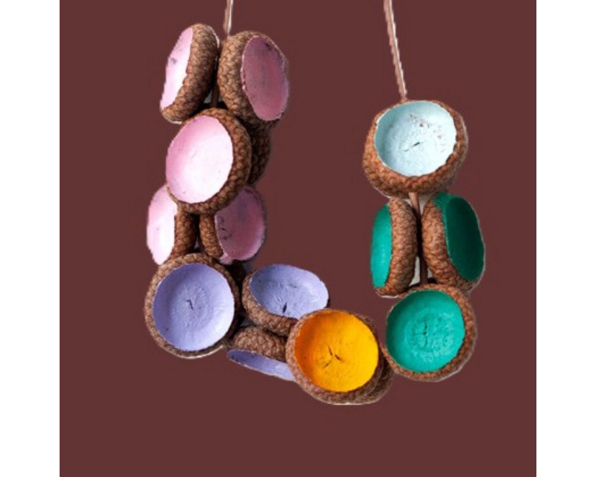 meytrade Bastelnaturmaterial 50 Natürliche Eichelschalen Eichelhütchen zum Basteln & Dekorieren, (50-tlg), für Herbstdeko, Tischdekoration, Streudeko Bild 2