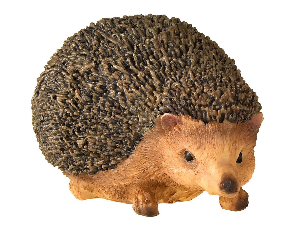 Florists Products Streudeko Igel Deko Handbemalt Herbst Braun 14×9,5×9cm Polyresin Bild 4