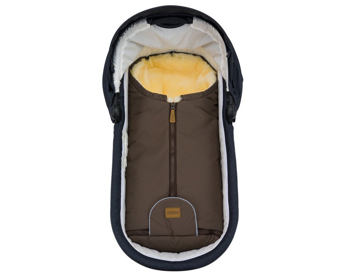 Fillikid Reisebett Fillikid Pamir Winterfußsack Echtfell