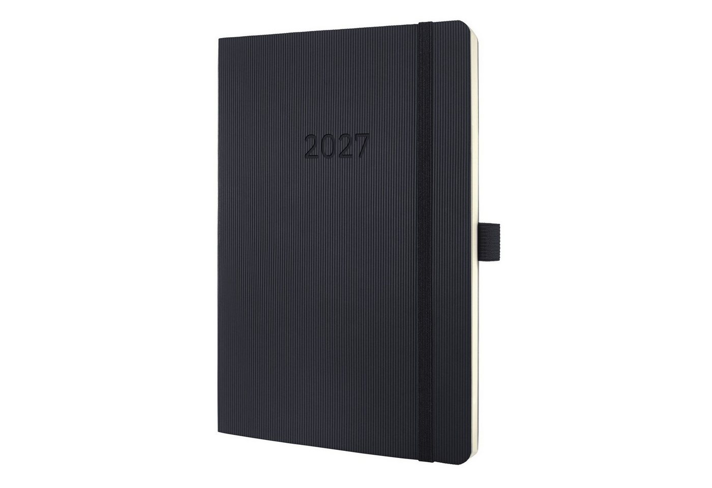 Sigel Buchkalender SIGEL C2722 Wochenkalender Conceptum 2027, ca. A5, Softcover, schwarz