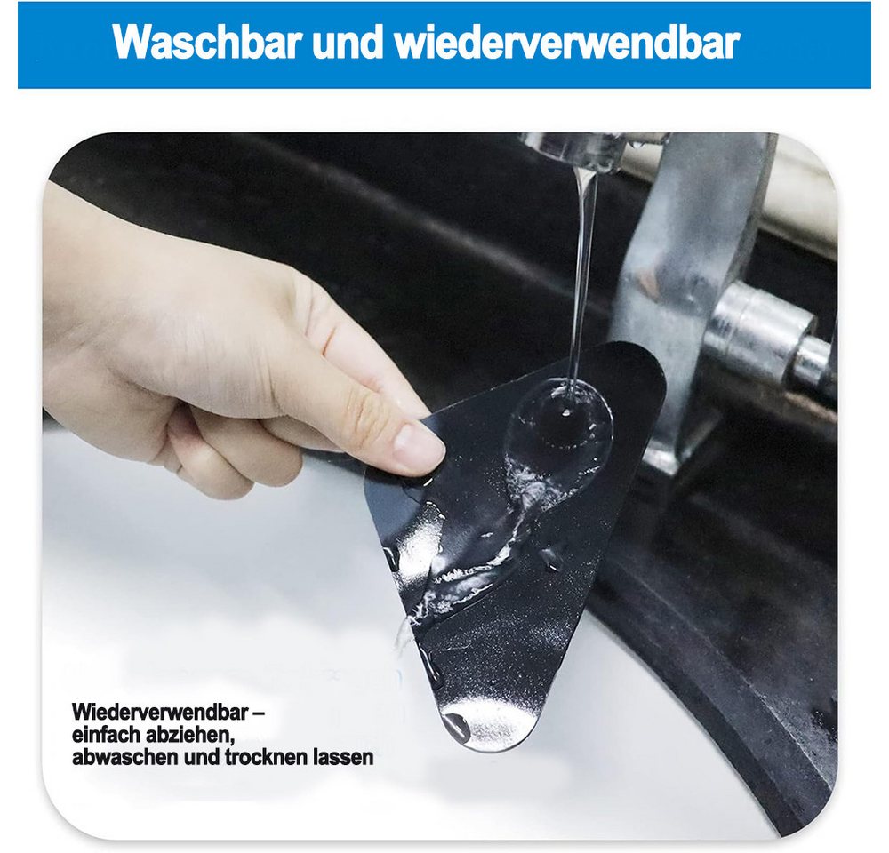 Zyronn Antirutsch Teppichunterlage Anti-Rutsch-Pads für Hartholzböden und Fliesen, (20-St), wiederverwendbares Teppich-Klebeband, für sicheren Halt von Teppichen Bild 2