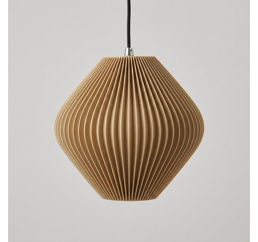 Roomberry Lampenschirm für Hängelampe & Pendelleuchte Esstisch, Boho, E27, Ø 25-35 cm, Drupa, für Deckenlampe im Schlafzimmer Bild 2