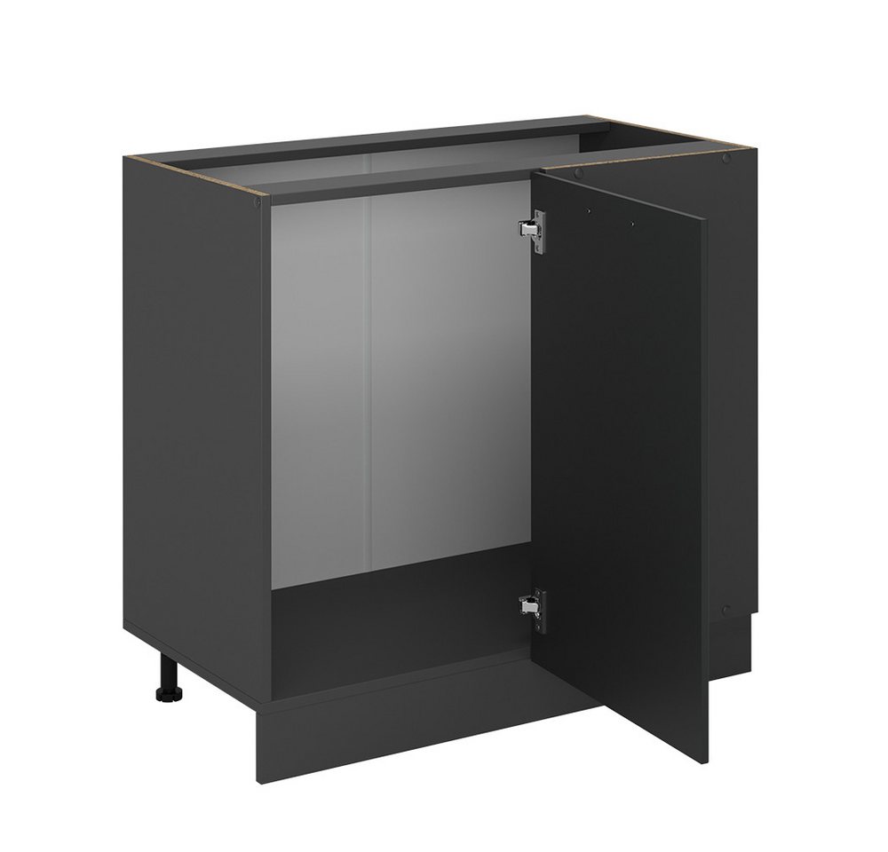 Vicco Eckunterschrank R-Line, Anthrazit Landhaus/Anthrazit, 86 cm ohne Arbeitsplatte (1-St) Bild 3