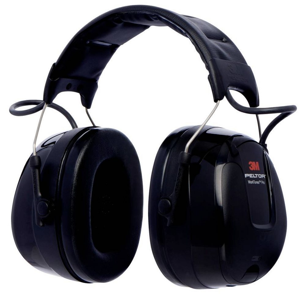 3M Kapselgehörschutz PELTOR™ WorkTunes™ Pro Gehörschutz HRXS220A, inkl. Klinkenanschluss, inkl. Radio Bild 2