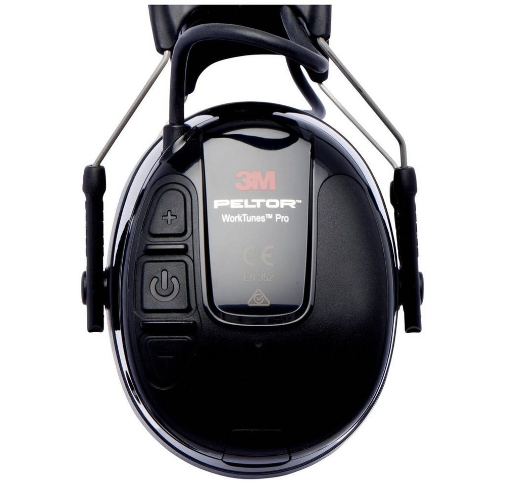 3M Kapselgehörschutz PELTOR™ WorkTunes™ Pro Gehörschutz HRXS220A, inkl. Klinkenanschluss, inkl. Radio Bild 4