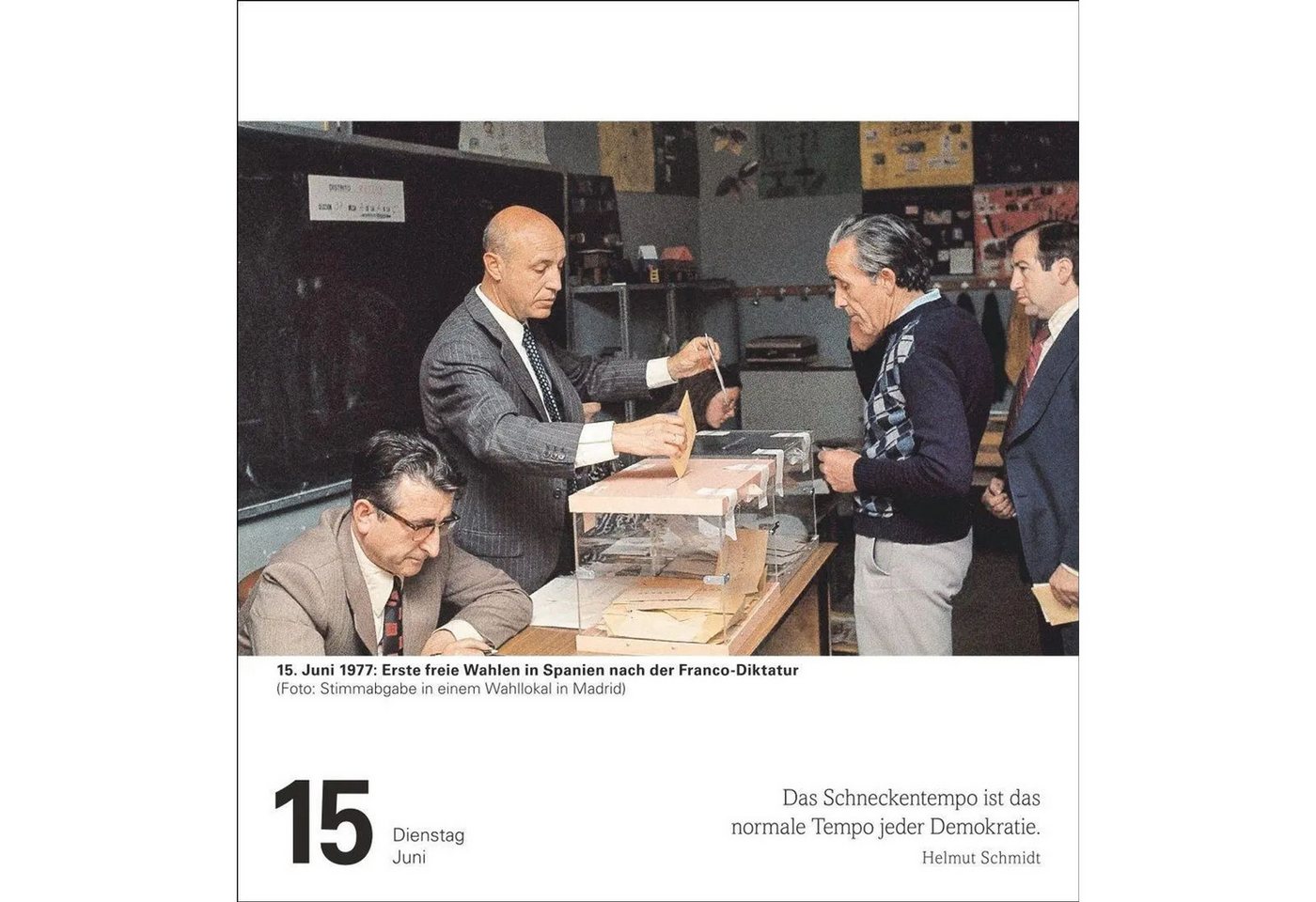 Harenberg Kalender Verlag Abreißkalender Chronik Tagesabreißkalender 2027 - Kulturkalender - Personen,... Bild 2