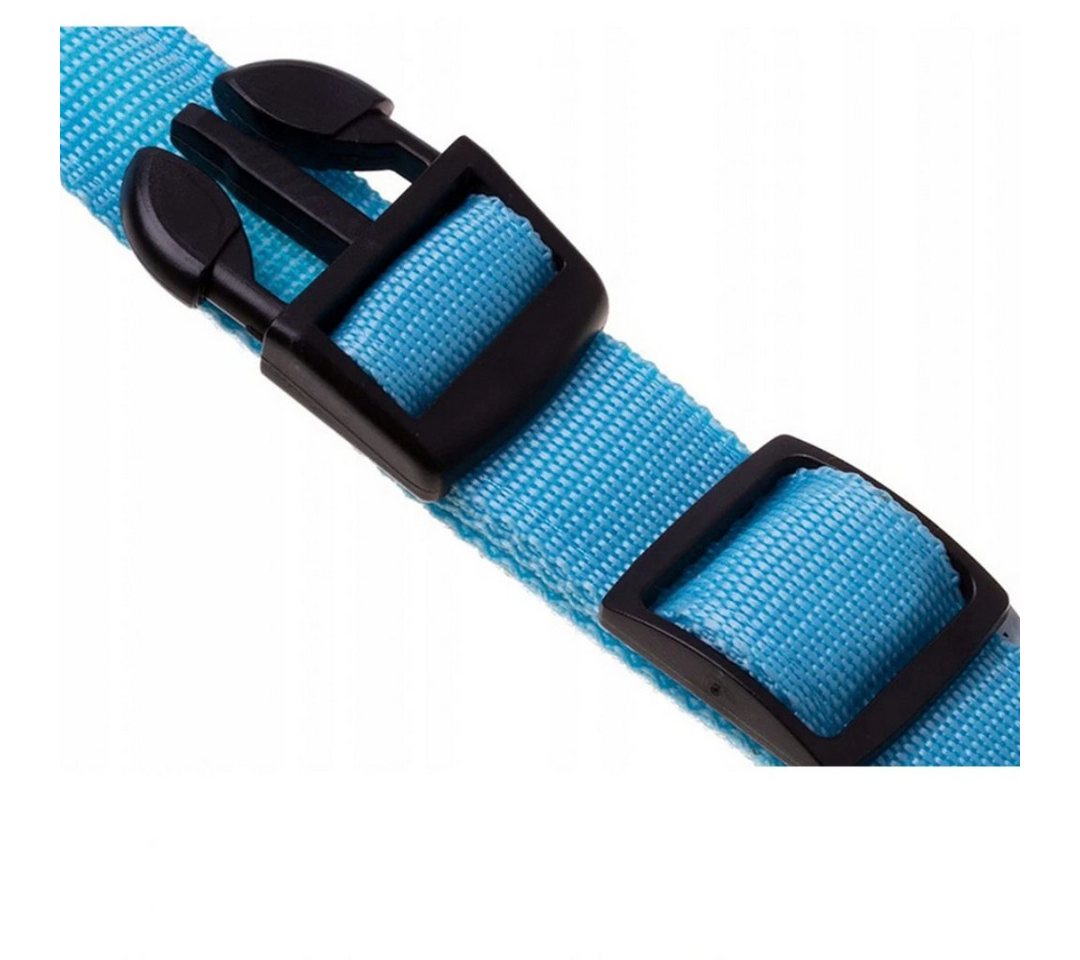 VERK GROUP Hundehalsbandleuchte LED Hundehalsband 36–59 cm Leuchthalsband 3 Modi für Hunde & Katzen