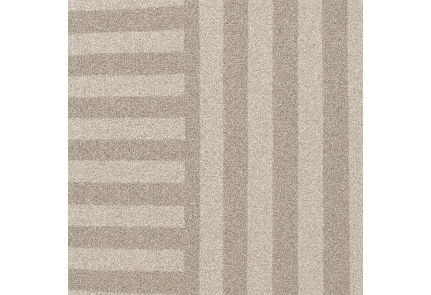 TeppichHome24 Teppich Abstraktes Linienmotiv, rechteckig, Höhe: 5 mm, abstraktes Linienmotiv, flache Optik Bild 5