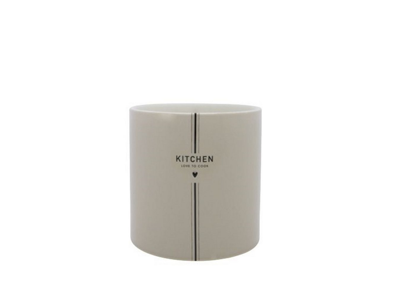 Bastion Collections Kochbesteckhalter Küchenaufbewahrung, Farbe: Beige, Höhe: 14cm