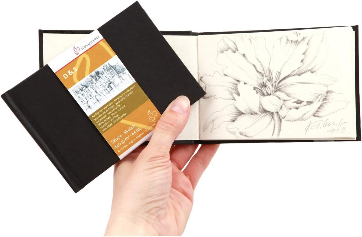 Hahnemühle Skizzenbuch D & S Sketch, 140g/m², A5, 160 Seiten, naturweiß