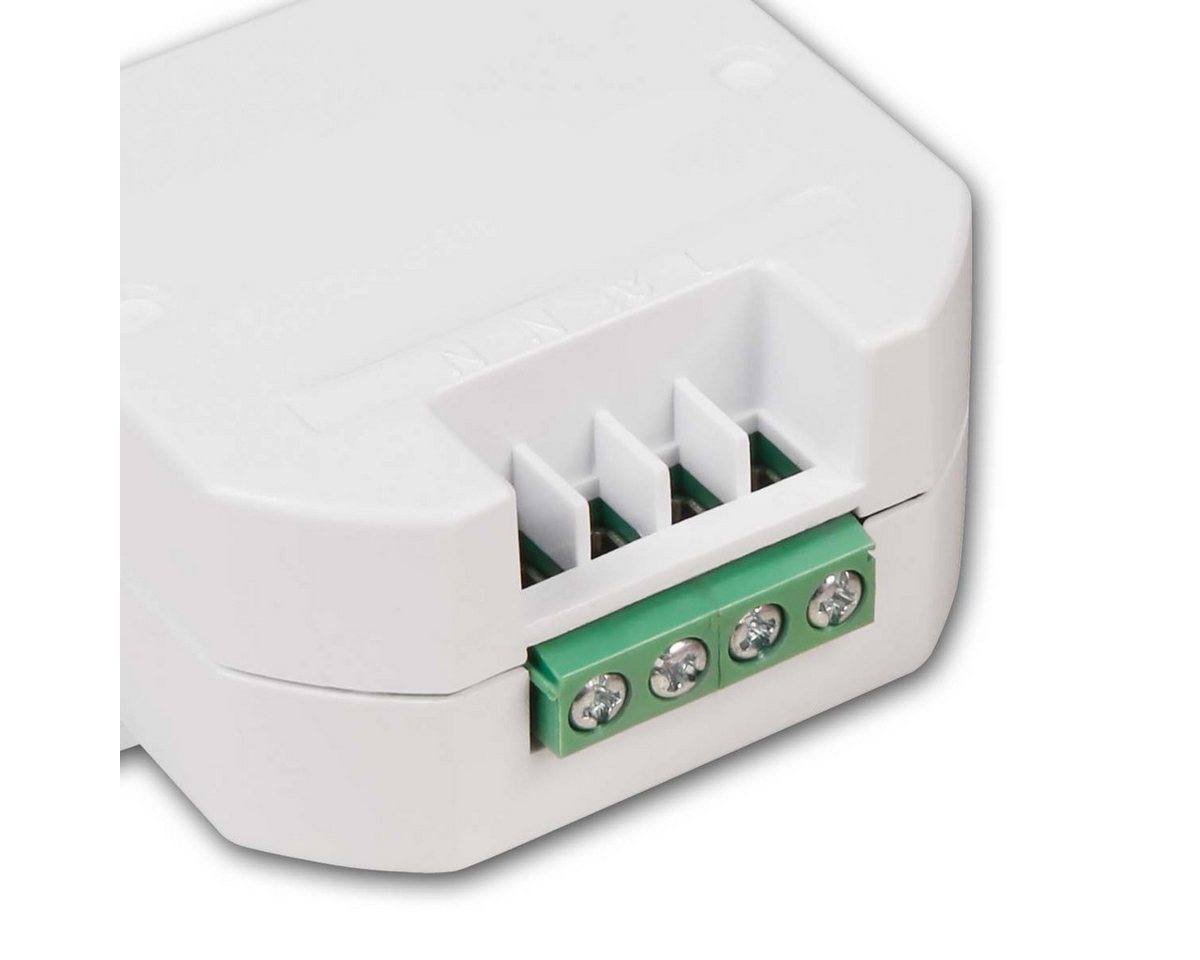 McPower Licht-Funksteuerung Funk-Schalter Set KINETIC UP-Empf.+3x Wandschalter