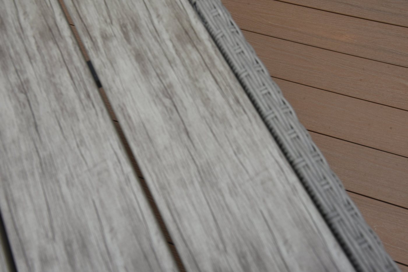 byLIVING Gartentisch BRISBANE (192 x 92, H 75 cm), Alu-Gestell, PE Rattan dunkelgrau Polywood naturfarbig Bild 4