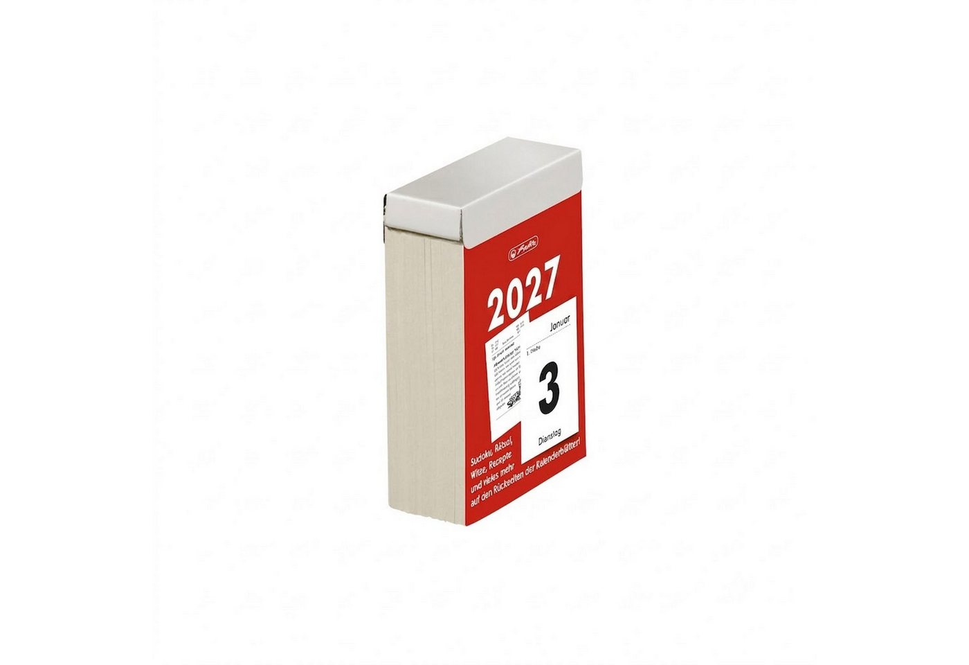 Herlitz Abreißkalender herlitz Tages-Abreißkalender Nr.3, 2027