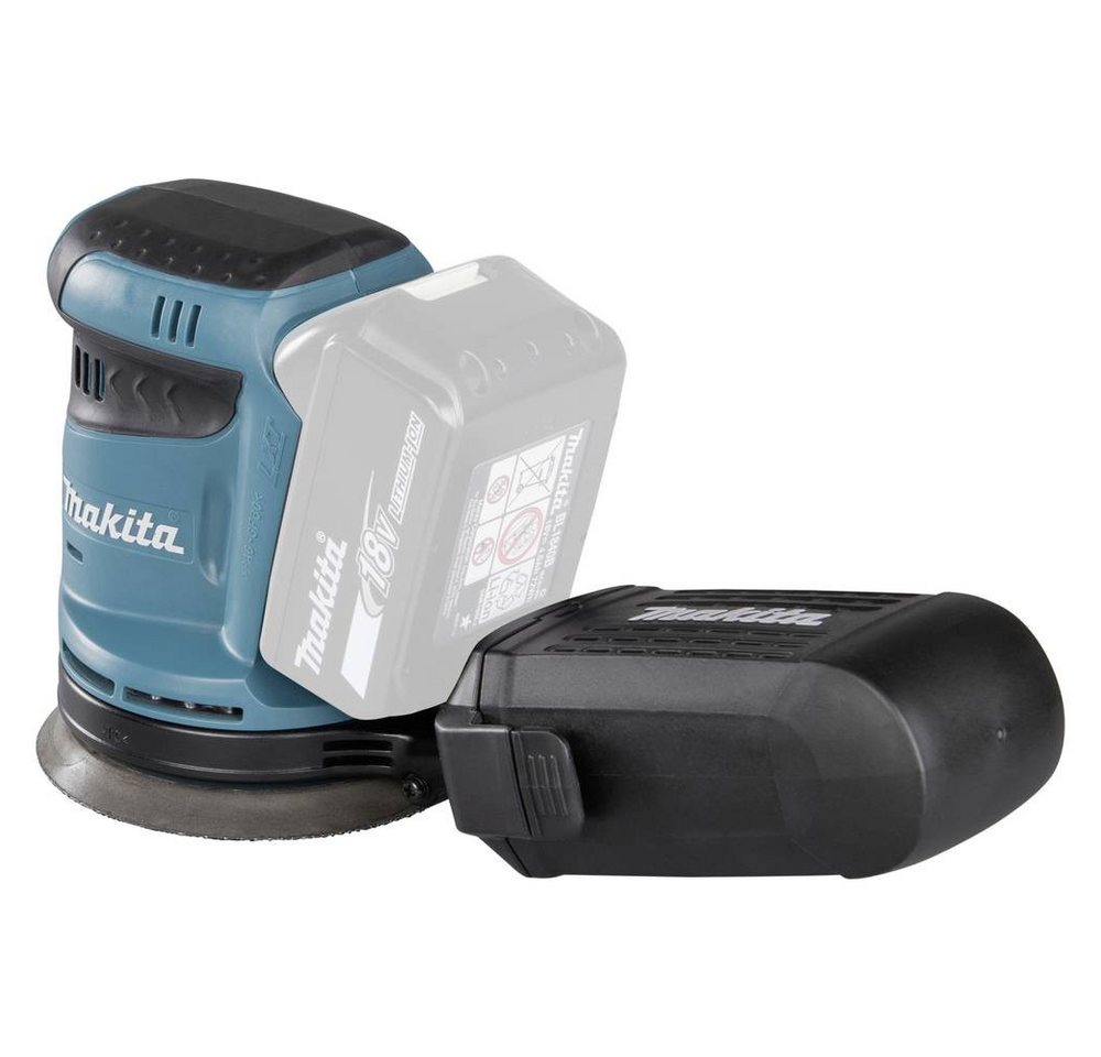 Makita Exzenterschleifer Schleifset Akku-Exzenterschleifer ohne Akku 18 V Ø 125 mm, ohne Akku