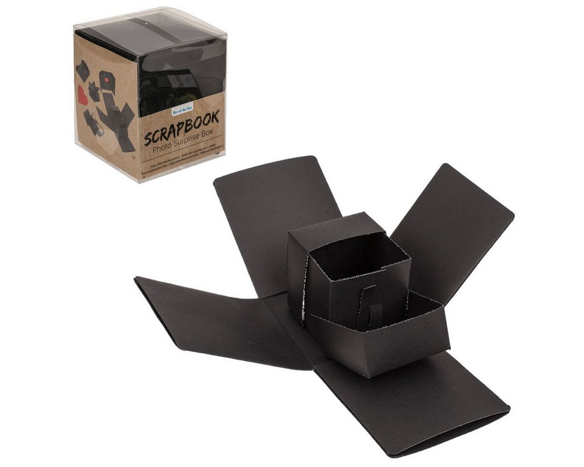OOTB Fotohalter Gestaltbare Bilderbox ca.12x11cm Erlebnis Fotoideen-Box aus Karton, selbst entfaltend Bild 2
