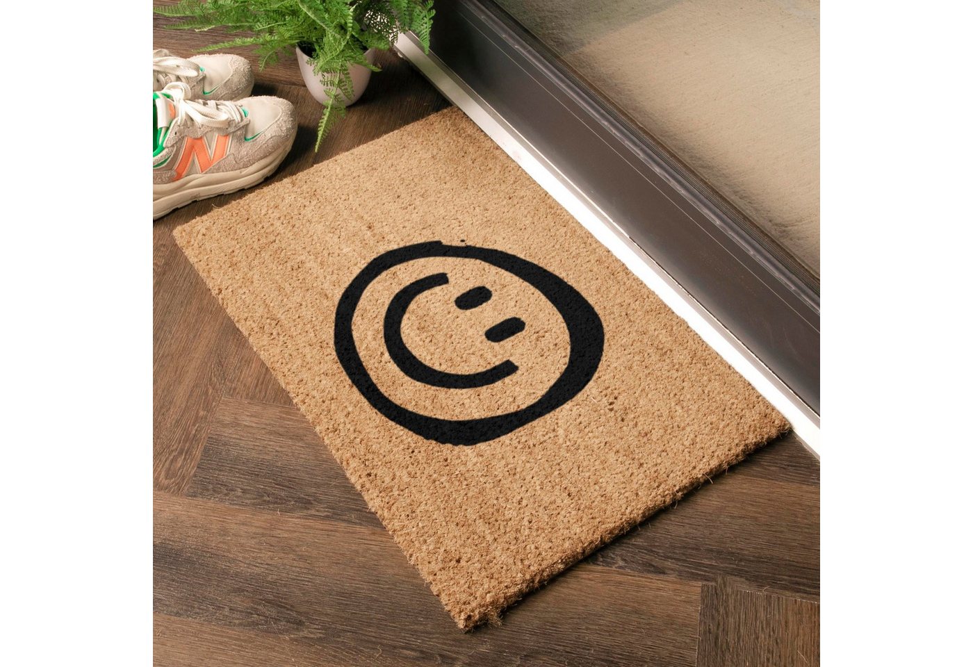 Artsy Mats Fußmatte Fußmatte Smiley Bild 3