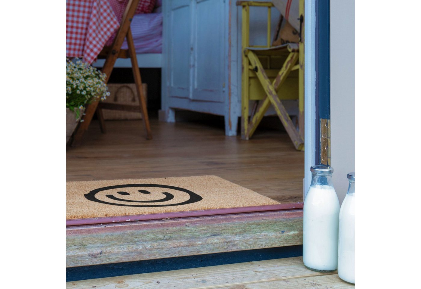 Artsy Mats Fußmatte Fu ßmatte Smiley Bild 4