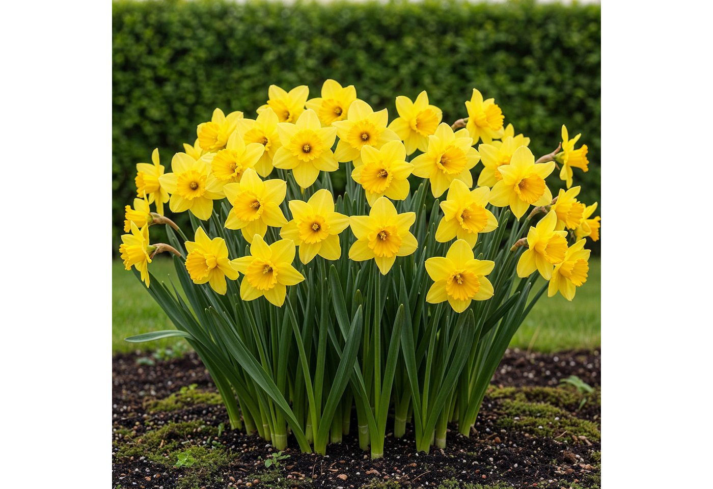 Exotenherz Blumenzwiebeln Exotenherz Blumenzwiebeln - Narzisse Osterglocke gelb (40 Stück) 12cm, (40-St)