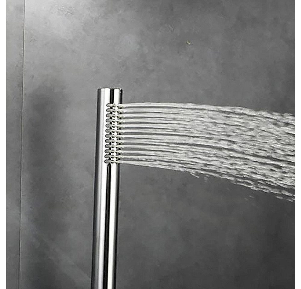 Sanixa Handbrause Stabbrause 170 cm Brauseschlauch Brausehalterung Duschbrause Duschset, (3-tlg., Handdusche), Brauseset mit Schlauch und Wandanschluss Duschkopf Set Bild 5