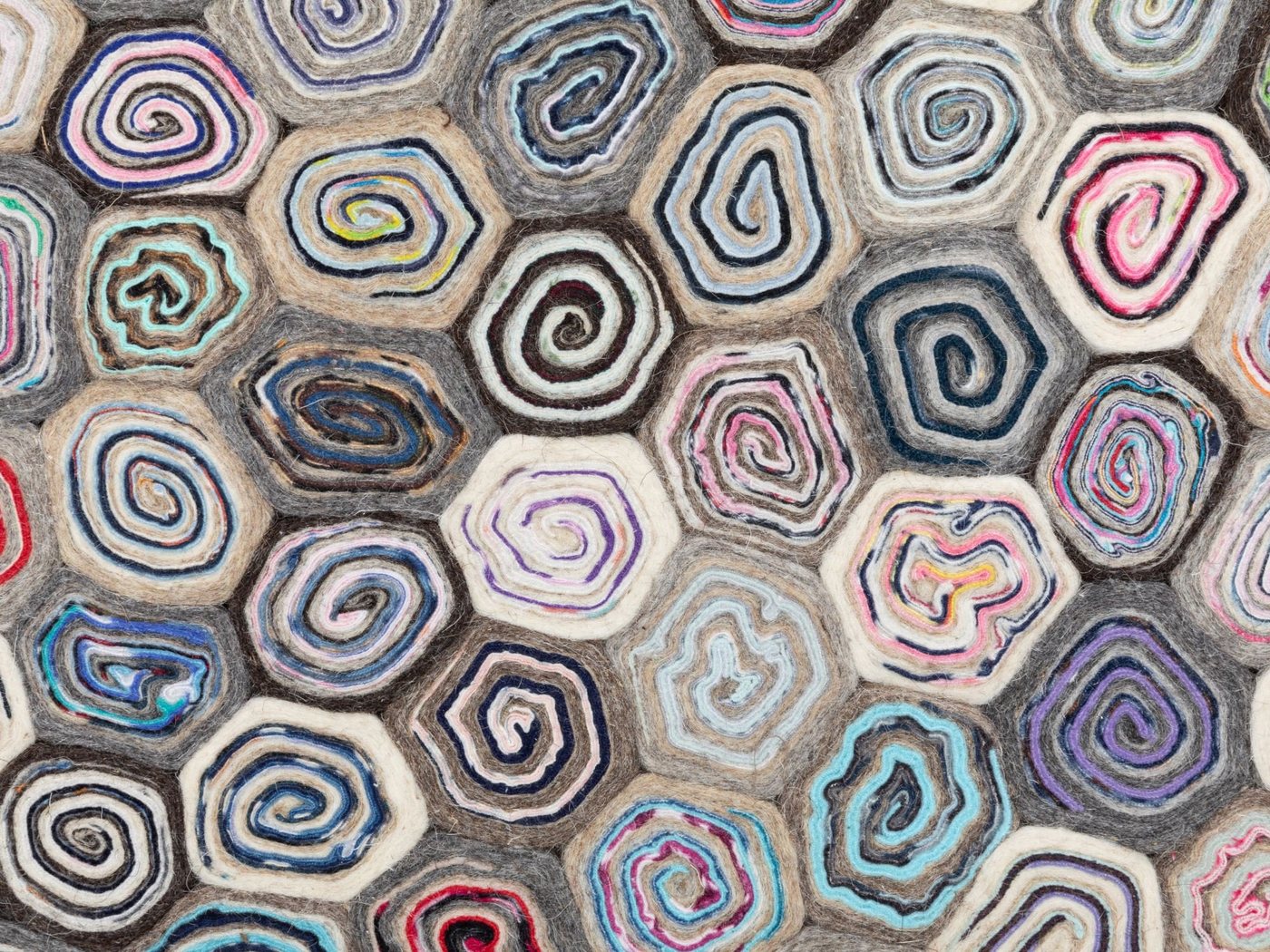 Steffensmeier Teppich Multan, Rechteckig, Filzteppich, Wohnzimmer Bild 2