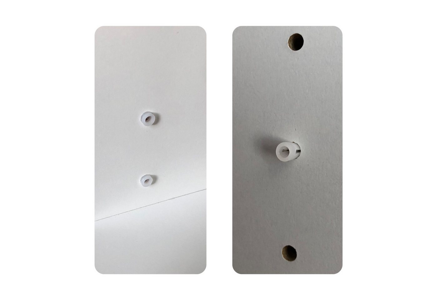 NELI Dübel-Set Dübel, ø 5 mm, Spreizdübel, Kunststoffdübel, Spreizmuffe, 5,00 mm x 12,00 mm, (50-tlg)