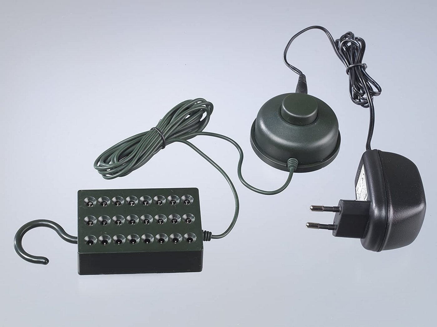 TRANGO LED-Christbaumkerzen, 24-flammig, mit Stecksystem Innenbereich Weihnachtsbeleuchtung, Lichterkette Bild 5