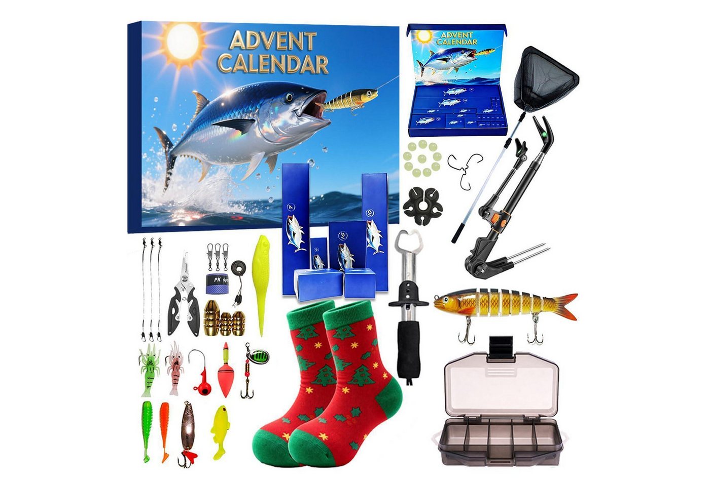 LuxusKollektion befüllbarer Adventskalender Angel Adventskalender 2026 Männersport Bild 2