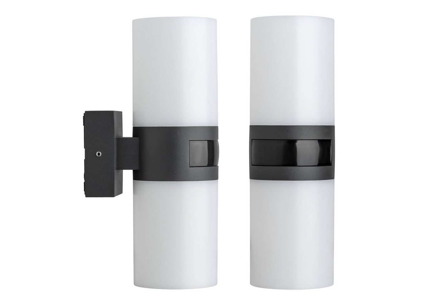 SEBSON Außen-Wandleuchte LED Außenleuchte Bewegungsmelder 12m/180° IP65, 20W 2200lm kaltweiß, Kaltweiß, Bewegungsmelder programmierbar Bild 2