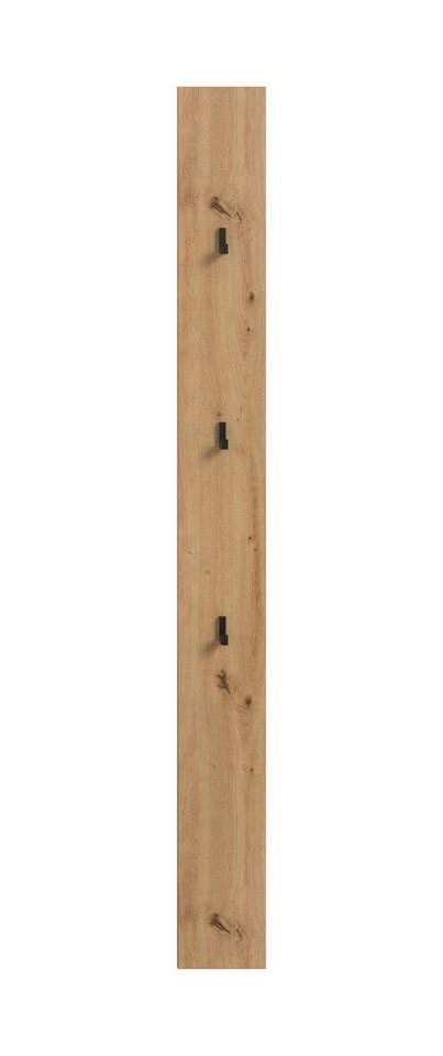 xonox.home Garderobenpaneel, Artisan Oak Nachbildung Melamin beschichtet modern 160x13x6 cm Bild 4