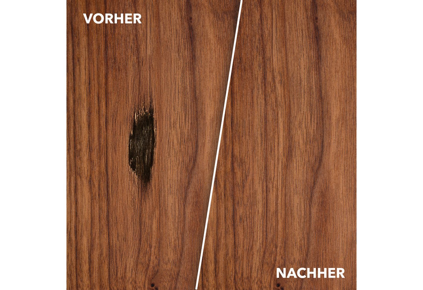 HOLZANDO Fertigspachtel Acryl Holzkitt Feinspachtel Grau 105-250gr Tube, 250g Tube, Geruchsarm, leicht schleiffbar, überlackierbar Bild 3